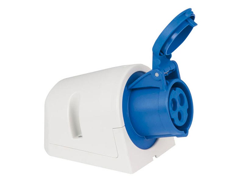 Showtec CEE 16A 240V 3p Wallm. Female IP44