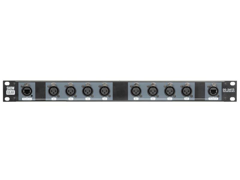 Showgear DS-24F/3 DMX Rack Split