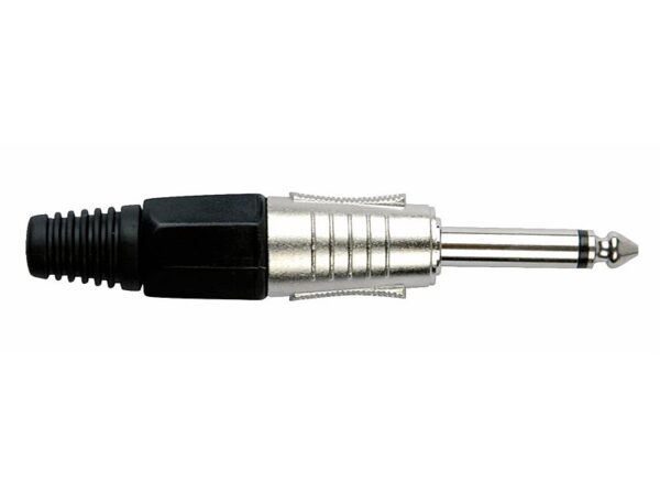 DAP 6.3 mm. Jackplug mono, Nickel