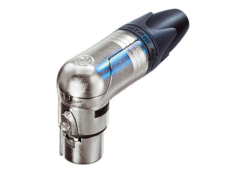 Neutrik XLR 3p. 90° kontakt hona