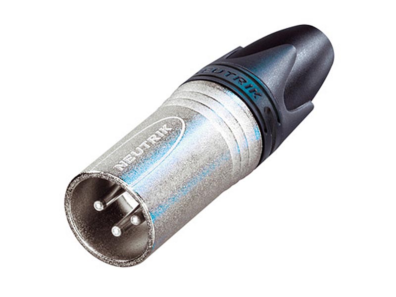 Neutrik XLR 3p. kontakt hane