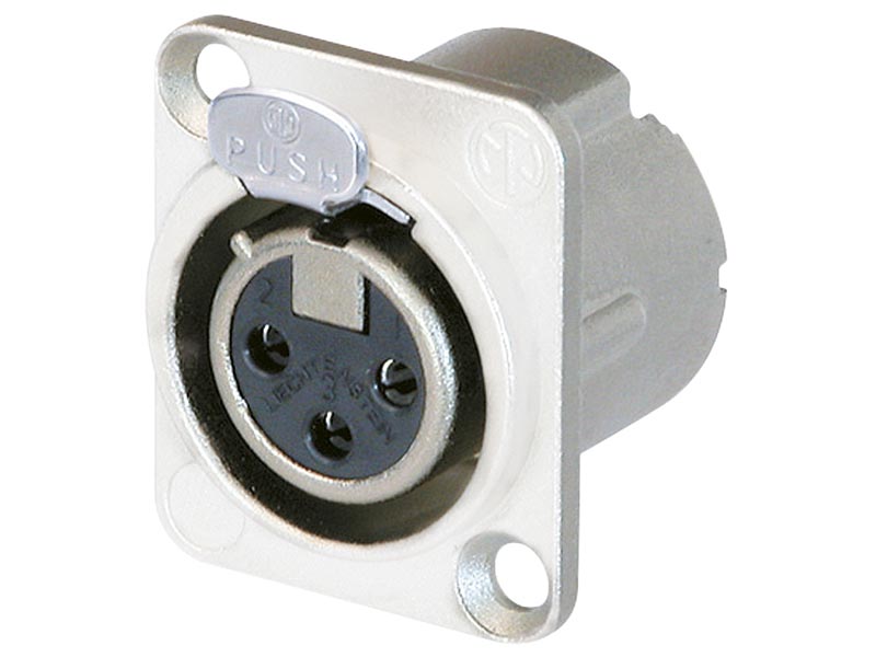 Neutrik XLR 3p. Chassis Female