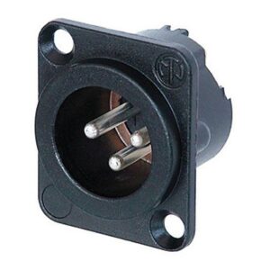 Neutrik XLR 3p. Chassi hane