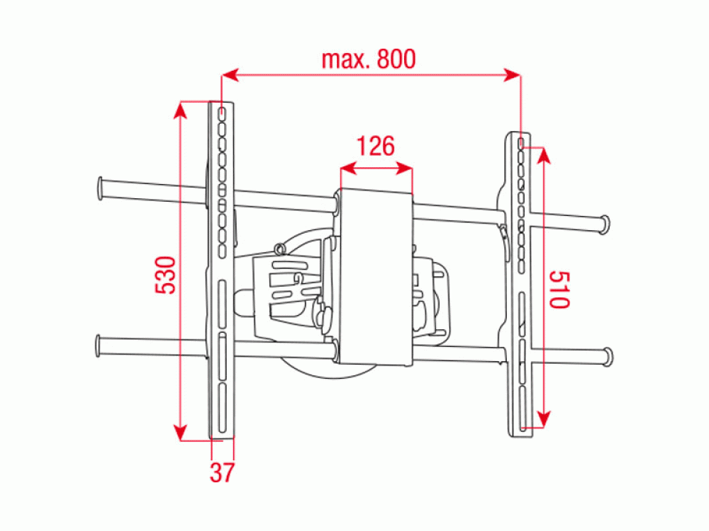 DMT PLB-3 Adjustable bracket