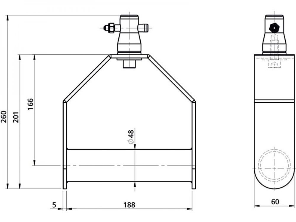 Showgear Single Downrigger - Image 2