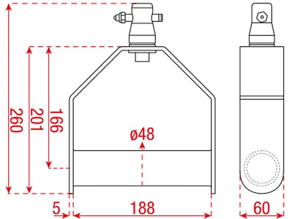 Showgear Single Downrigger - Image 3