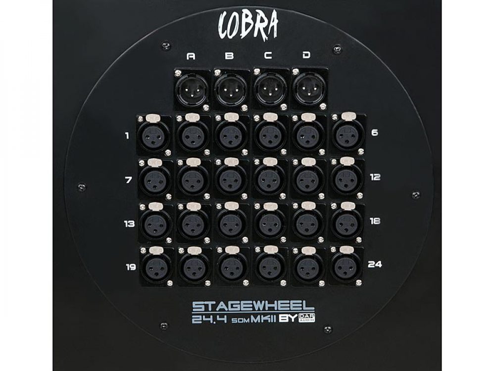 DAP Audio CobraX Stagewheel 24/4