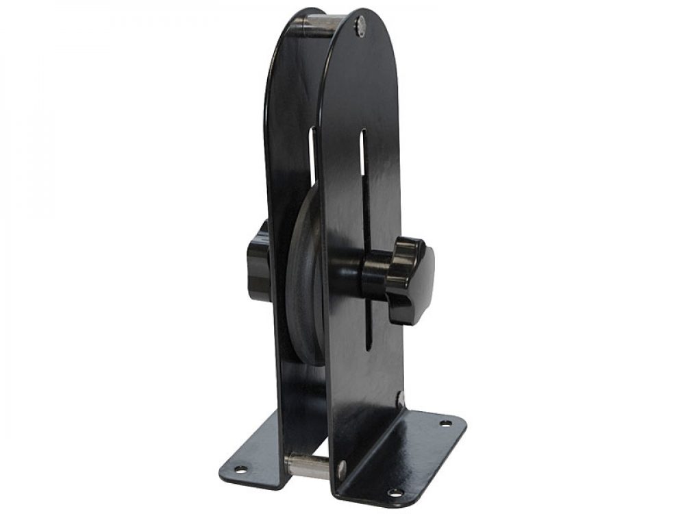 Wentex Eurotrack Floor Pulley - Black